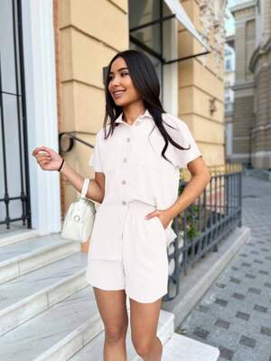 Комплект сорочка + шорти