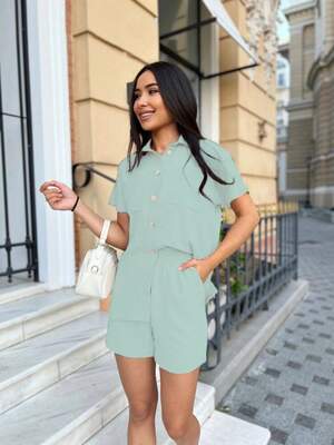 Комплект сорочка + шорти